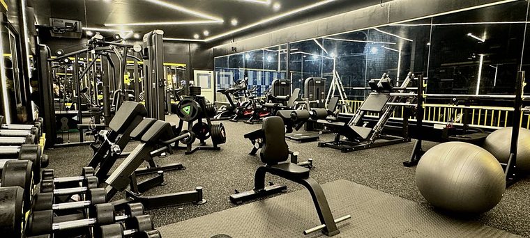 The training floor at FitNation Sports Hub